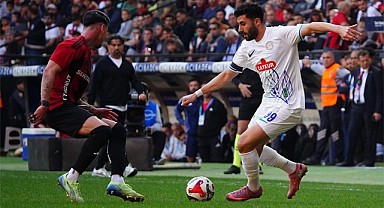 Çaykur Rizespor Gaziantep'ten 1 puanla döndü