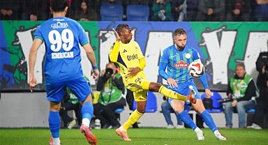 Çaykur Rizespor ilk devre galip, ikinci devre mağlup