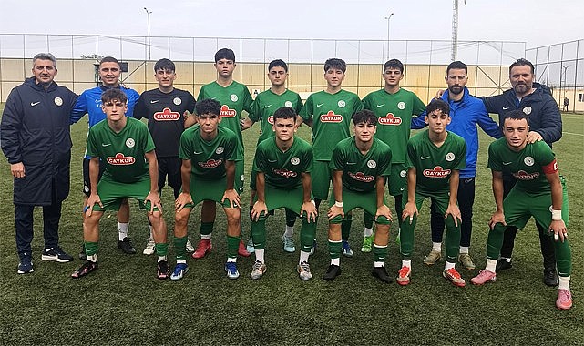 Çaykur Rizespor U16 beraberliği yakaladı