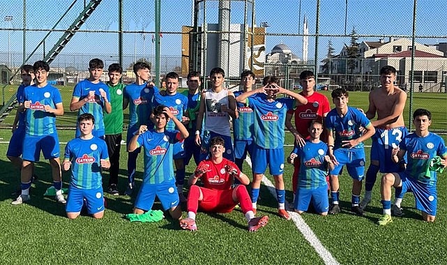 Çaykur Rizespor U16'dan 8 gollü galibiyet