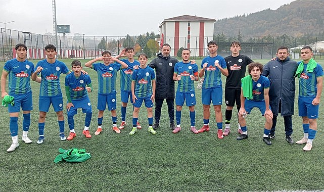 Çaykur Rizespor U16 gol oldu yağdı