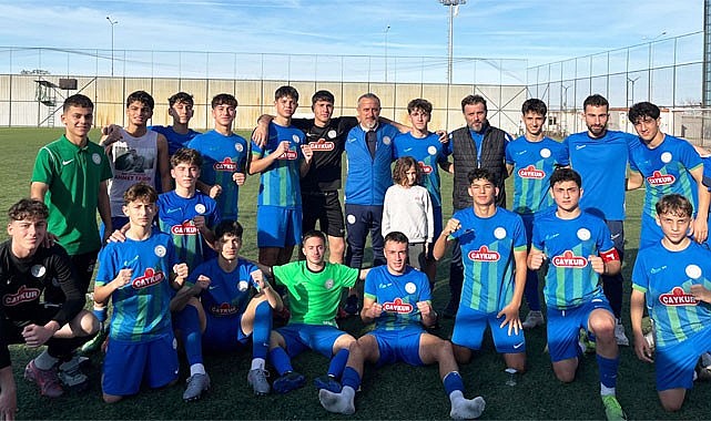 Çaykur Rizespor U16 Yomra'yı 2-0 ile geçti