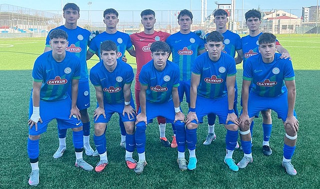 Çaykur Rizespor U17'den seriye devam