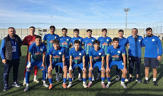 Çaykur Rizespor U17 seriyi bozmadı: 4-0