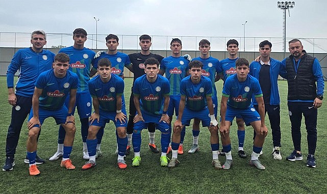 Lider Çaykur Rizespor U17 namağlup yola devam ediyor