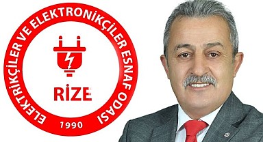 Alan, Rize Elektrikçiler ve Elektronikçiler Esnaf Odası’na aday