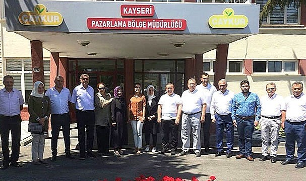 Alim Çaykur'un Bölge Müdürlüğü'nü ziyaret etti