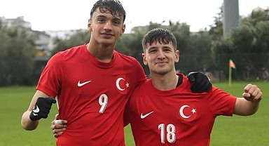 Rizesporlu Mustafa Coşkun ve Kayra Milli Takımda parladı