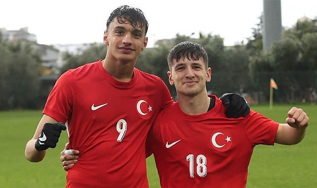 Rizesporlu Mustafa Coşkun ve Kayra Milli Takımda parladı