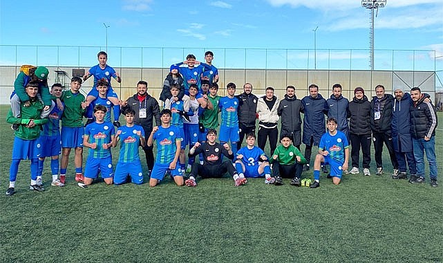 Çaykur Rizespor U16, Tokat Belediyespor'u ikinci yarıda devirdi