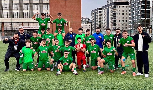 Çaykur Rizespor U17, Samsunspor'u 5 golle geçti