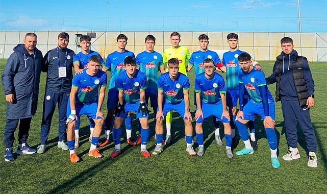 Çaykur Rizespor U17, Zirvedeki yerini sağlamlaştırdı