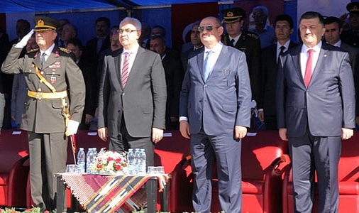 Cumhuriyetin 89. yıl dönümü törenle kutlandı