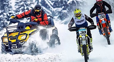 Rize, Dünya Kar Motosikleti Şampiyonası için gün sayıyor