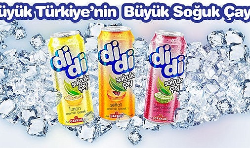 Enine boyuna Didi Soğuk Çay ve Çaykur