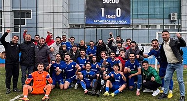 Pazarspor yükselişini sürdürüyor: Bulancakspor'u tek golle geçti
