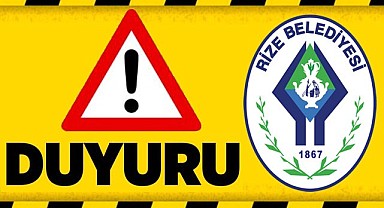 Rize'de şehir içi ulaşımda geçici düzenleme: Sefer saatleri değişti