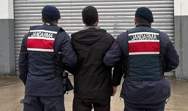 Rize'de firari hükümlü Jandarmadan kaçamadı