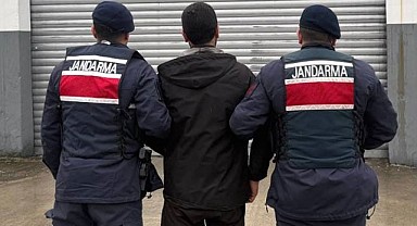 Rize'de firari hükümlü Jandarmadan kaçamadı