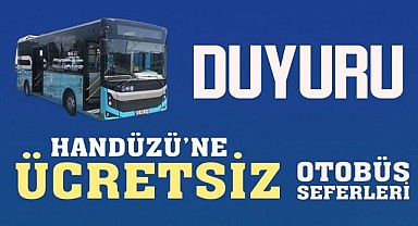 Handüzü Yaylası'na ücretsiz otobüs seferleri