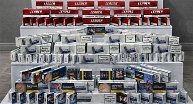 Pazar'da Kaçak Sigara Operasyonu