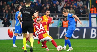 Çaykur Rizespor evinde Galatasaray'a kaybetti: 3-0