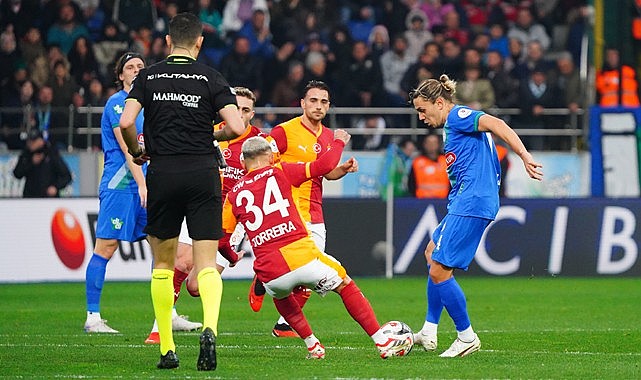 Çaykur Rizespor evinde Galatasaray'a kaybetti: 3-0