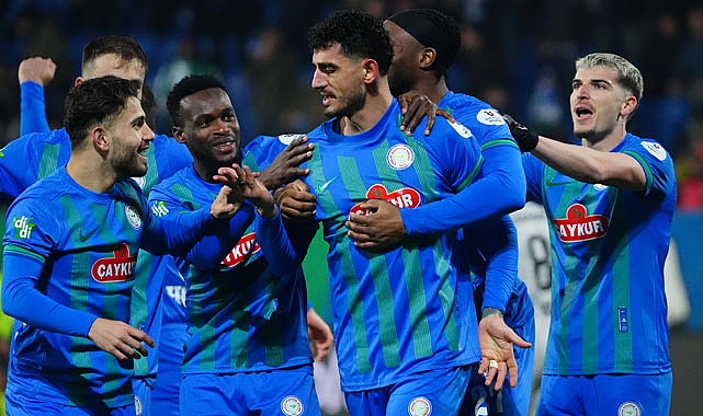 Atmacalar 7 hafta sonra güldü: Çaykur Rizespor 2-0 Kocaelispor