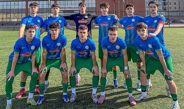 Çaykur Rizespor U16, Erzurumspor'u devirip zirveye ortak oldu