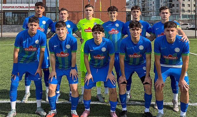 Çaykur Rizespor U17'den net skor: Zirve takibinde hata yok