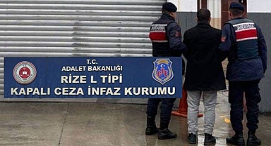 5 yıl cezası bulunan firari suçlu Çayeli'nde yakalandı!
