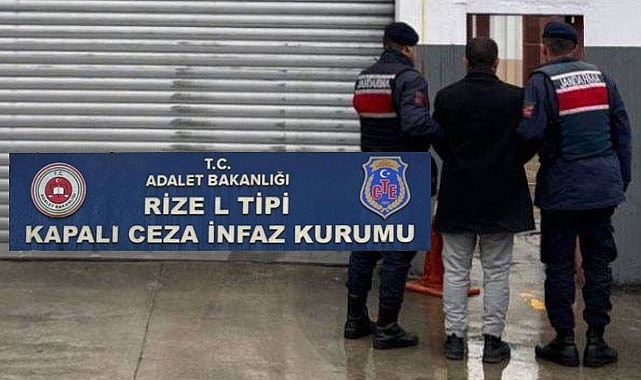 5 yıl cezası bulunan firari suçlu Çayeli'nde yakalandı!