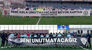 Genç Kramponlar attıkları golleri Arıman'a armağan etti