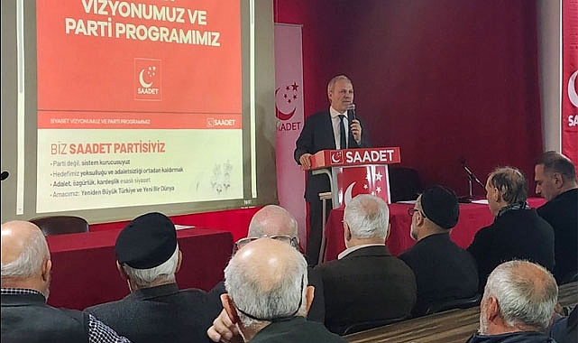 Saadet Partisi Rize'de "Sözüm Saadete" seferberliği başlattı