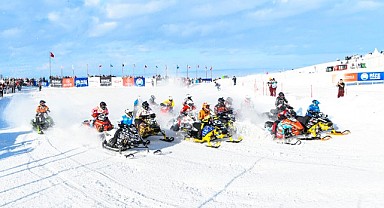 Yeşilay Dünya Kar Motosikleti Şampiyonası sona erdi