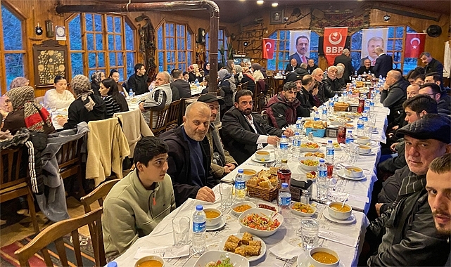 BBP Rize Ailesi bir arada: Biz büyük bir aileyiz
