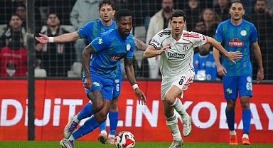 Çaykur Rizespor Kupaya veda etti: Beşiktaş adını Çeyrek Finale yazdırdı