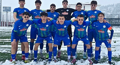 Çaykur Rizespor U16 Tokat'ta kar engelini 4 golle aştı
