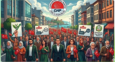 CHP Rize'den büyük Çay Yürüyüşü: 28 Mart'ta meydanlardayız!
