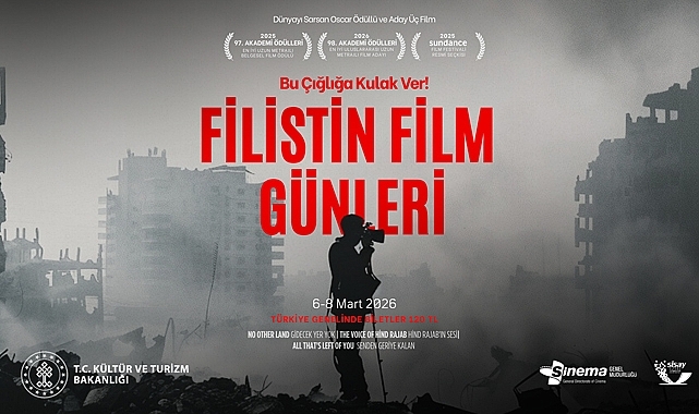 Oscar Ödüllü Filmler Rize'de: Filistin Film Günleri