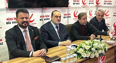 Yeniden Refah Rize'de Bayramlaşma Seferberliği: Zulme Karşı Tek Yol Milli Görüş