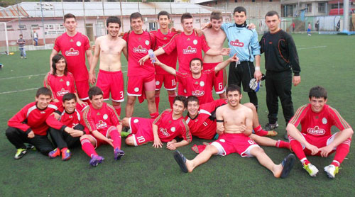 Çaykurspor'da şampiyona sevinci