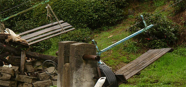 Rize'de ilkel teleferik bir can daha aldı