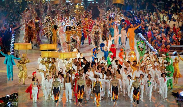 2012 Olimpiyatlarına muhteşem kapanış / Foto Galeri