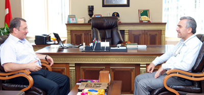 Sütlüoğlu’dan Müftü Doğan’a ziyaret