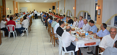 Ardeşen GSK'dan iftar yemeği