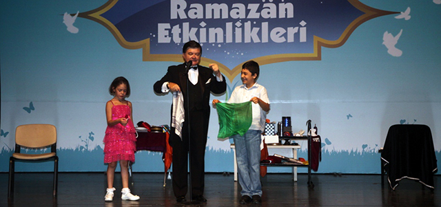 Sermet Erkin, Ramazan etkinliklerinde çok şaşırttı