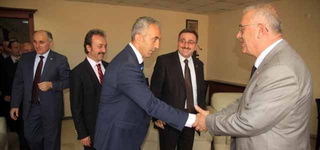 Belediye'ye Ahilik Haftası ziyareti