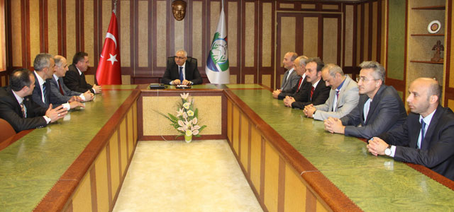 Vali Çakır'a Ahilik Haftası ziyareti