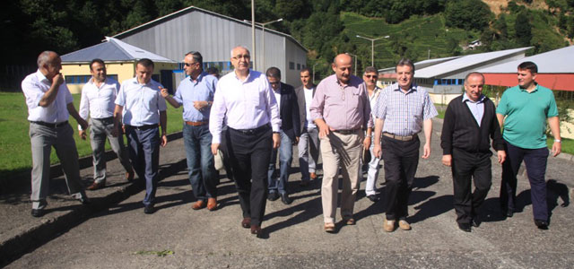 Rize Protokolü Andon içme suyunu inceledi